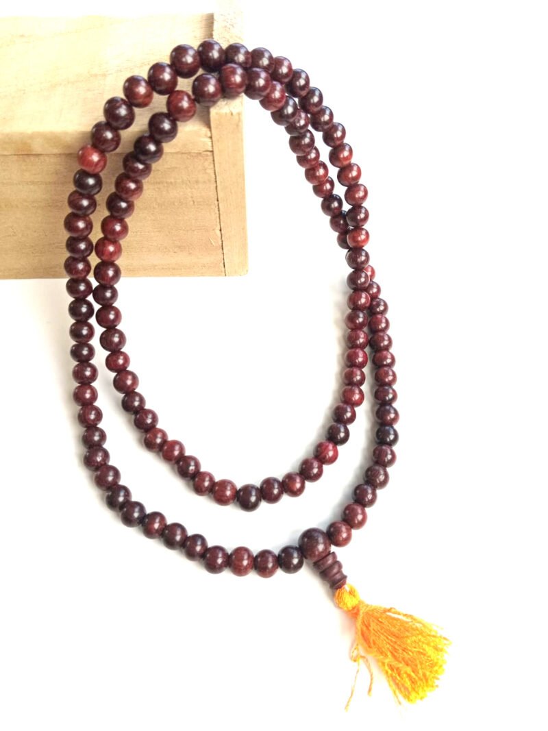 Mala en bois de santal rouge – Image 4