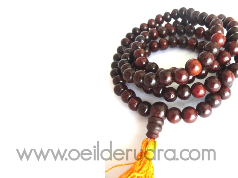 Mala en bois de santal rouge – Image 3