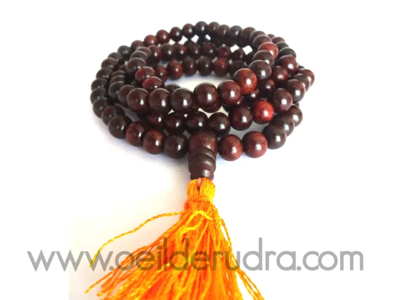 Mala en bois de santal rouge – Image 2