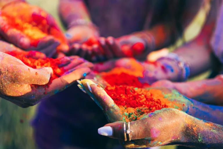 Holi, des couleurs et de la joie !