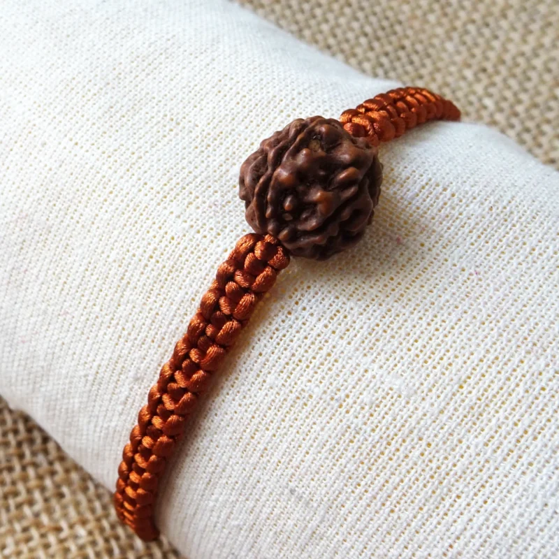 Bracelet Éveil avec  rudraksha 5 faces – Image 4