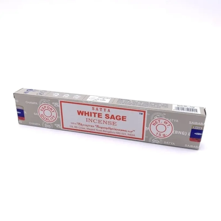 Bâtonnets d'encens Sauge Blanche Satya ( White Sage )
