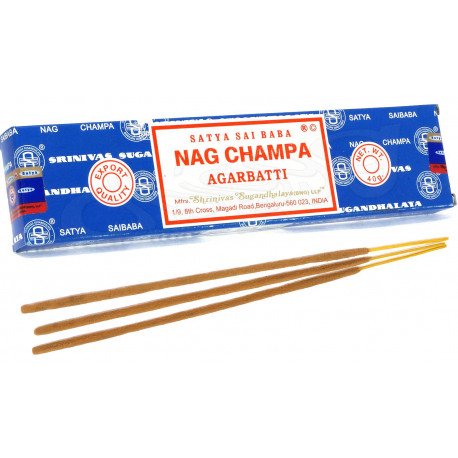 Encens Satya Nag Champa en bâtonnets 15g