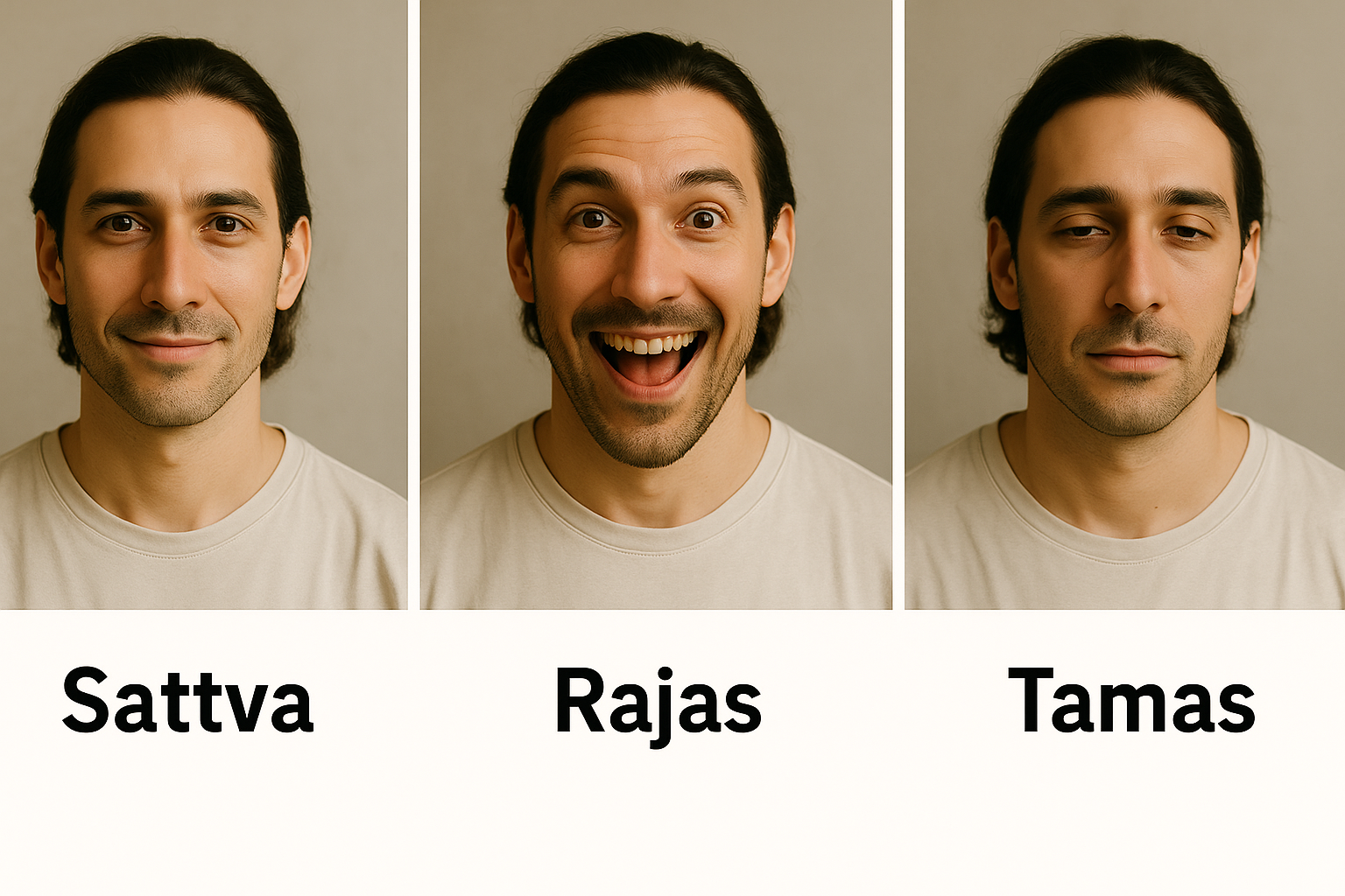 les trois gunas dans le yoga et l'ayurveda