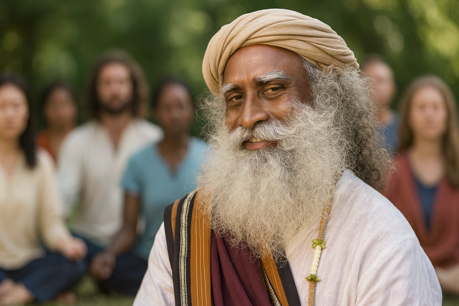 méditation guidée par Sadhguru