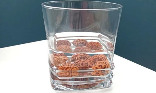 nettoyage et purification des rudraksha
